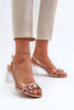 Heel sandals model 195559 Step in style