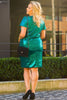 Plus size dress model 190975 Karko