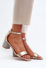 Heel sandals model 195741 Step in style