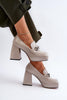 Heeled low shoes model 196315 Step in style