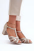 Heel sandals model 197702 Step in style