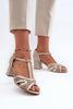 Heel sandals model 197702 Step in style