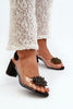 Heel sandals model 198399 Step in style
