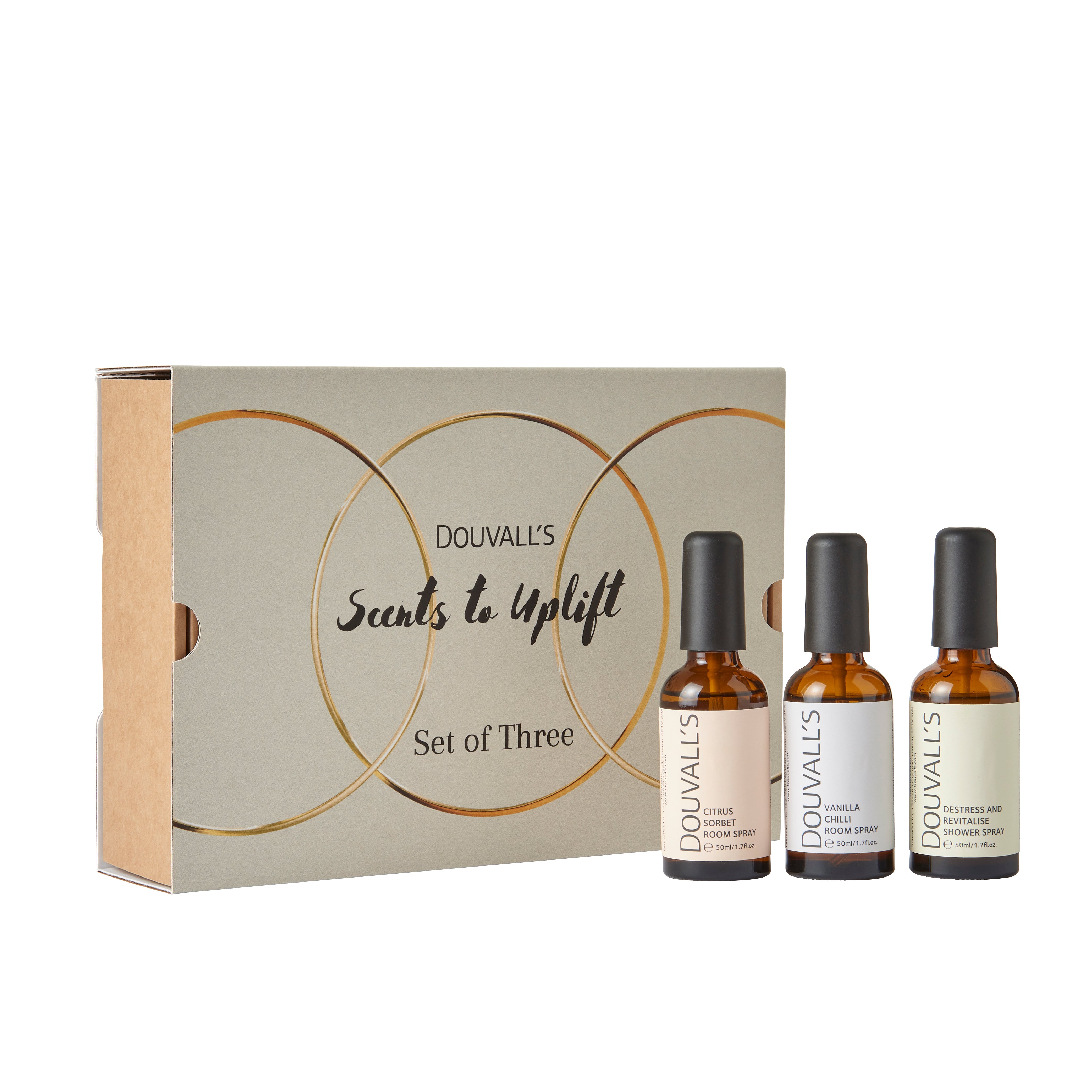 Scents to Uplift Gift set | Set of three home scents to revitalise and refresh-0