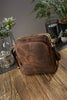 Natural leather bag model 191535 Galanter