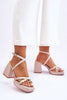 Heel sandals model 180539 Step in style