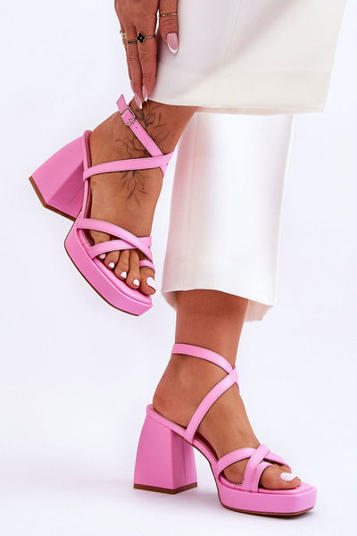 Heel sandals model 180541 Step in style