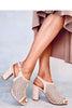 Heel sandals model 180549 Inello