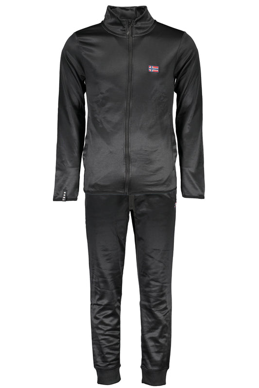 NORWAY 1963 SWEATSHIRT WITH ZIP MAN BLACK-0